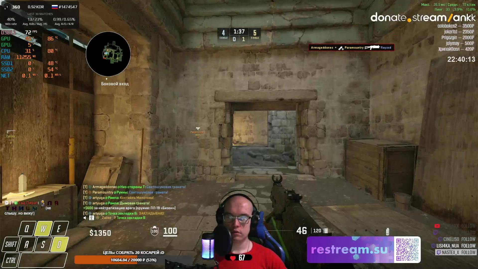 UnluckyStream406 FACEIT | Restream.su