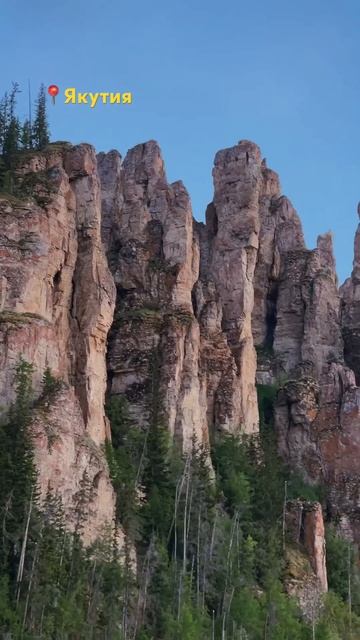 Ленские столбы, Якутия. Вернулась из экспедиции с русским географическим обществом #лена #якутия