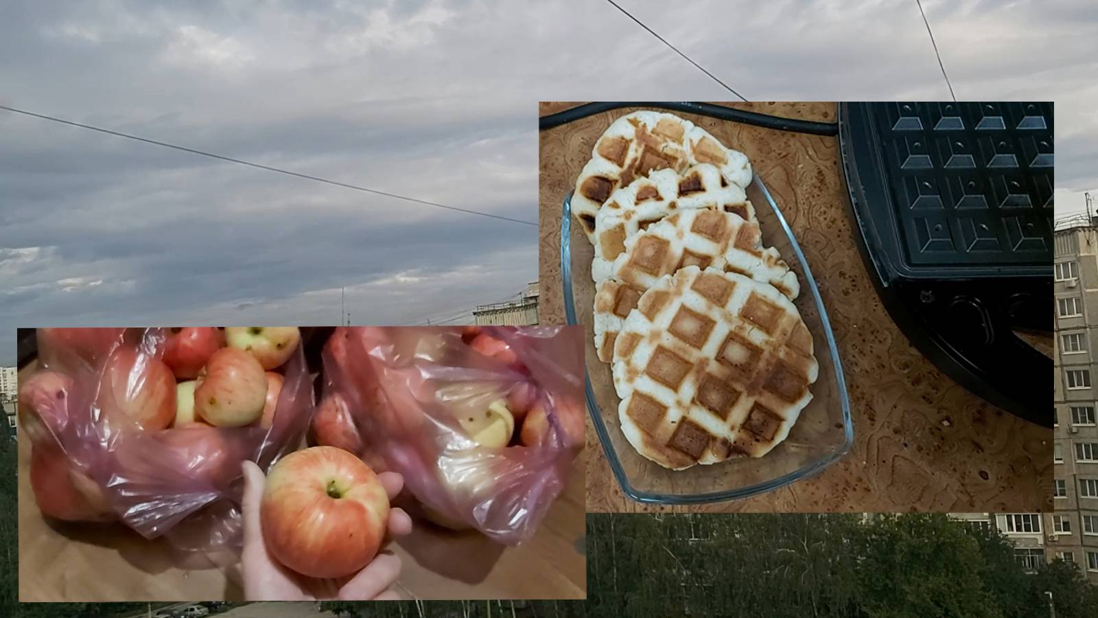 Раздождилось. Печенье кокосовое из запасов теста. Мой погребок))) Море яблок - сбылась мечта!))) смотреть онлайн