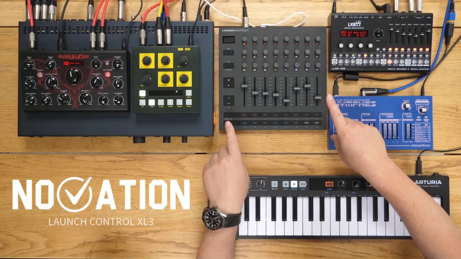 Novation Launch Control XL MK3: Hardware Hub in Dawless Setup