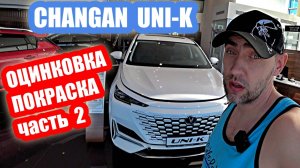 ОЦИНКОВКА... CHANGAN UNI-K white часть 2