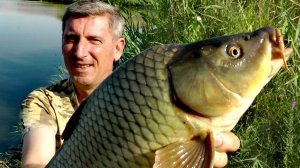 На это клюет вся рыба. Я чуть не УТОНУЛ! #рыбалка #карп #сазан #карпфишинг #карась #белыйамур