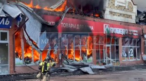 Прокуратура ведет проверку по факту пожара в торговом центре Михайловска