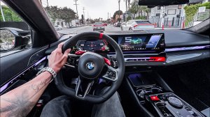 2025 BMW M5 G90 - ТЕСТ-ДРАЙВ ОТ ПЕРВОГО ЛИЦА