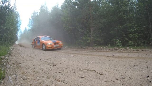 Чемпионат России по классическому ралли.  Ралли Белые ночи секция 1, СУ-5,6(канал в канале)