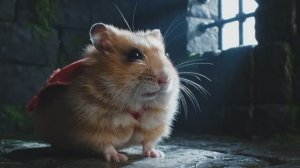 Хомяк выбирается из лабиринта в подземелье