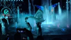 Открытие фонтана в Новом Уренгое на северке у Совы август 2025.