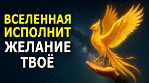 Вселенная Исполнит Желание / Аффирмации для Исполнения Желаний, Изобилия, Счастья и Успеха