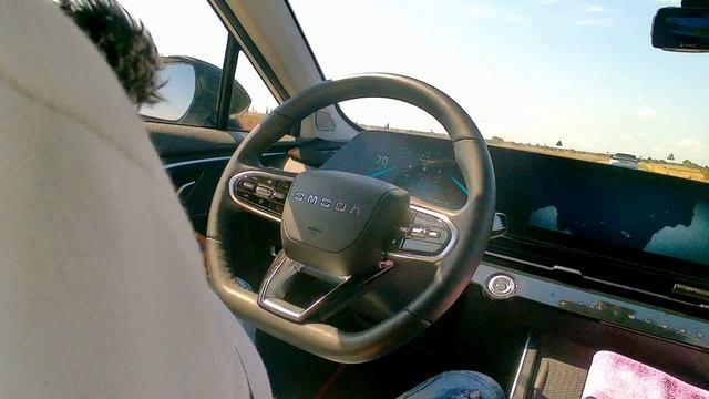 ОМОДА-С5. Работа удержания в полосе. смотреть онлайн