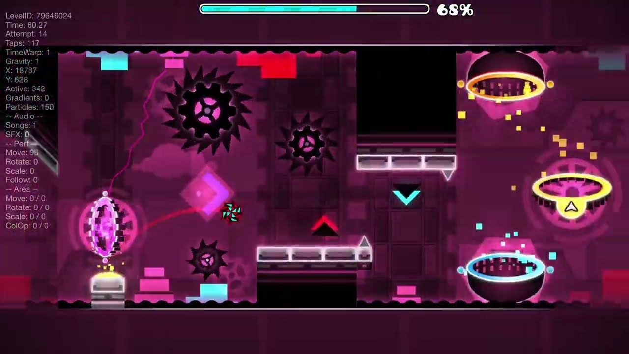 Я ПРИНЯЛ СМЕРТЕЛЬНЫЙ ВЫЗОВ ОТ ЗАКЛЯТОГО ВРАГА В ГЕОМЕТРИ ДАШ - GEOMETRY DASH №12