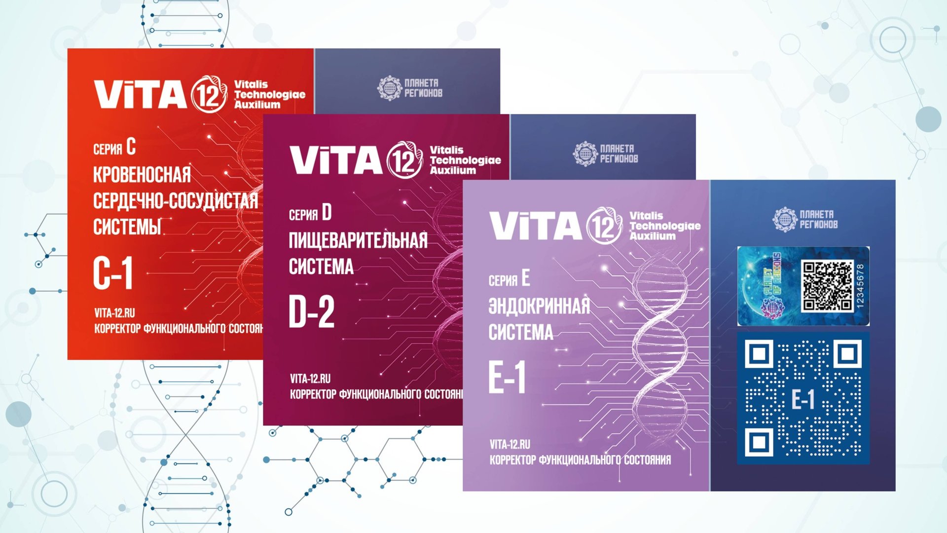 ViTA-12. Обзор систем C, D и E.