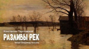 «Разливы рек». Константин Паустовский. Аудиокнига. Читает Владимир Антоник