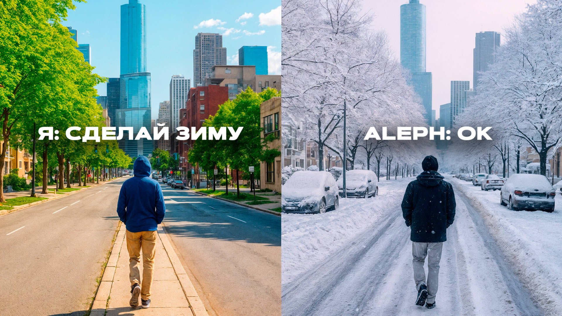 Эта нейросеть меняет погоду, одежду и даже людей в реальном видео! 😱 runway aleph смотреть онлайн