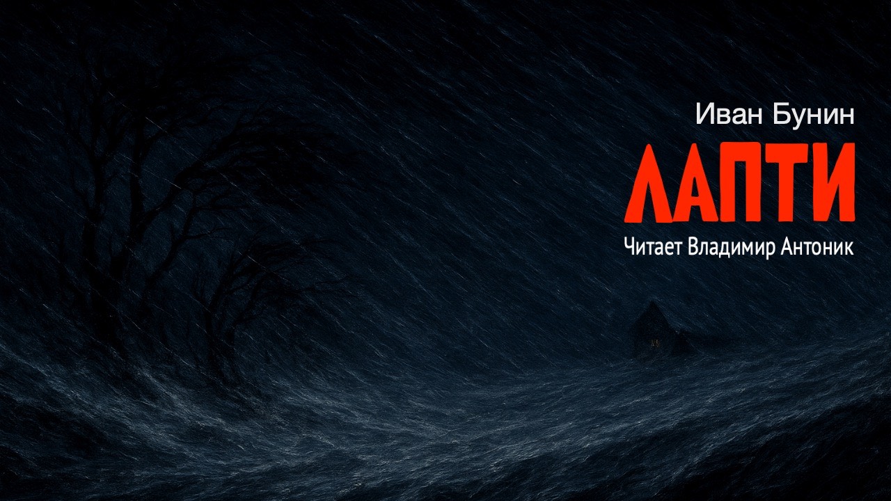 «Лапти». И. Бунин. Читает Владимир Антоник. Аудиокнига