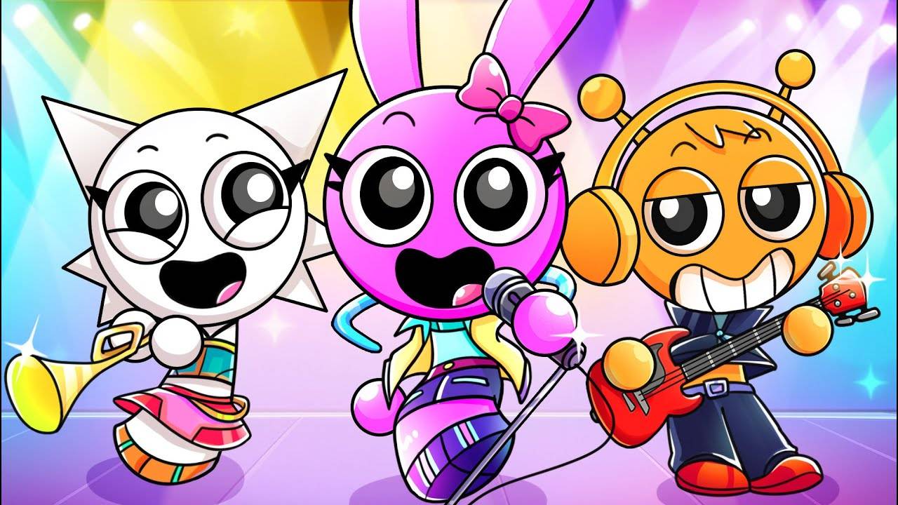 Спрунки, но они же ОХОТНИКИ на ДЕМОНОВ в стиле КПОП?! Невероятная анимация Спрунки в коробке смотреть онлайн