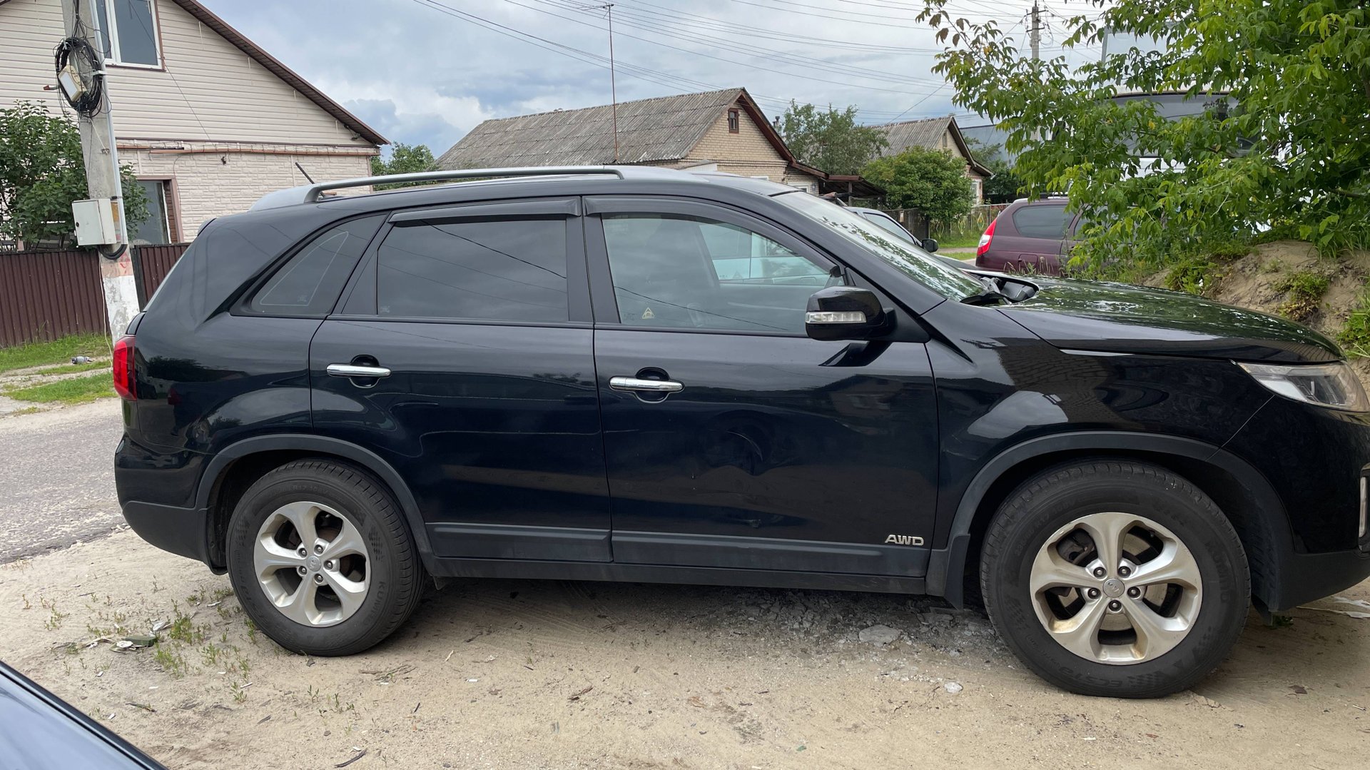 СОРЕНТО РЕМОНТ И ПОКРАСКА ДВЕРИ.