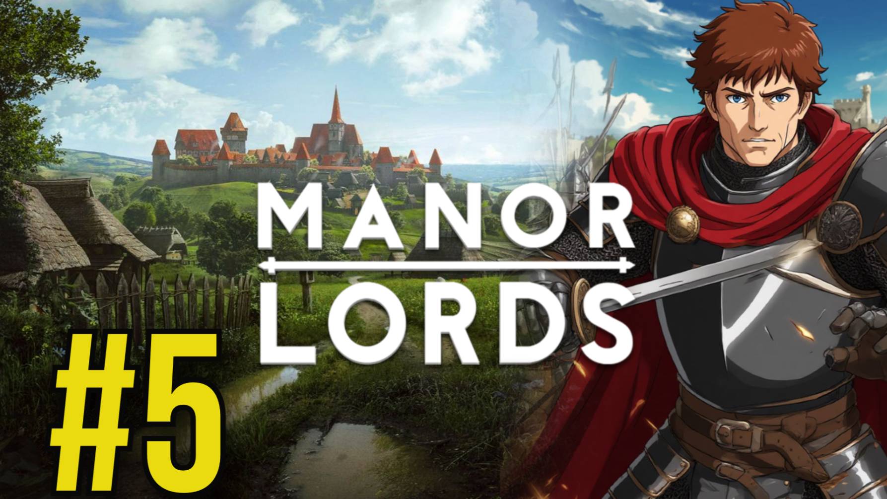 Manor Lords Прохождение(2025) ч5 - поля