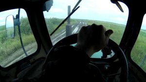 Аки посуху. После 35 мм дождей еду на Т-40АМ за Юмз с оборванным сцеплением