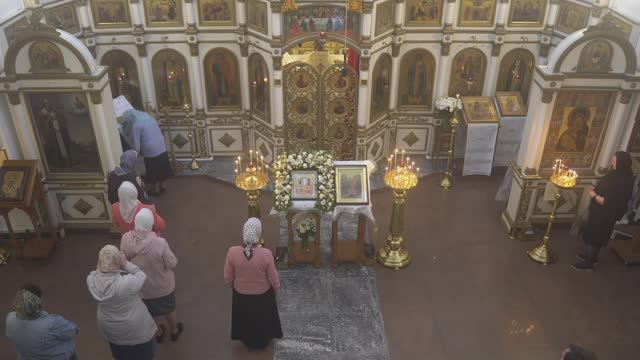 Запись трансляции 23 августа 17:00. Всенощное бдение смотреть онлайн