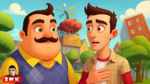 ШОУ ПРИВЕТ СОСЕД! БЕСКОНЕЧНЫЙ ДОМ И ЧЕРТОВЩИНА! ИГРА HELLO NEIGHBOR ПРОХОЖДЕНИЕ МОДА THE  SEARCHES!