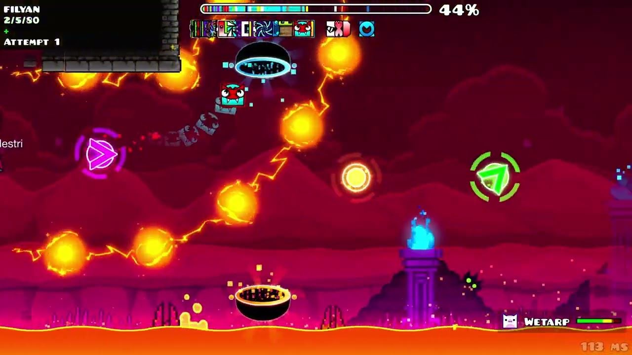 Dash On Multiplayer Geometry Dash 2.2