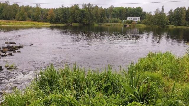 Пороги Пярнянкоски, разлив реки Тихая смотреть онлайн