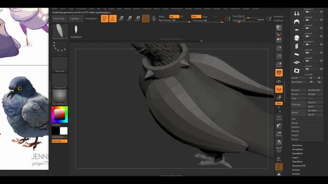 Full Video - Stylized Pigeon - Part 2