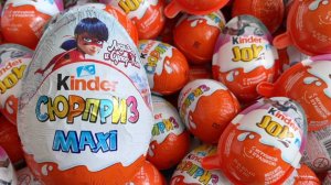 ОТКРЫВАЕМ КИНДЕРЫ СЮРПРИЗЫ! НЕОЖИДАННЫЕ ИГРУШКИ ВНУТРИ 🎁