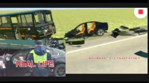 Аварии на реальных событиях в ваз Краш тест симулятор 2 #11