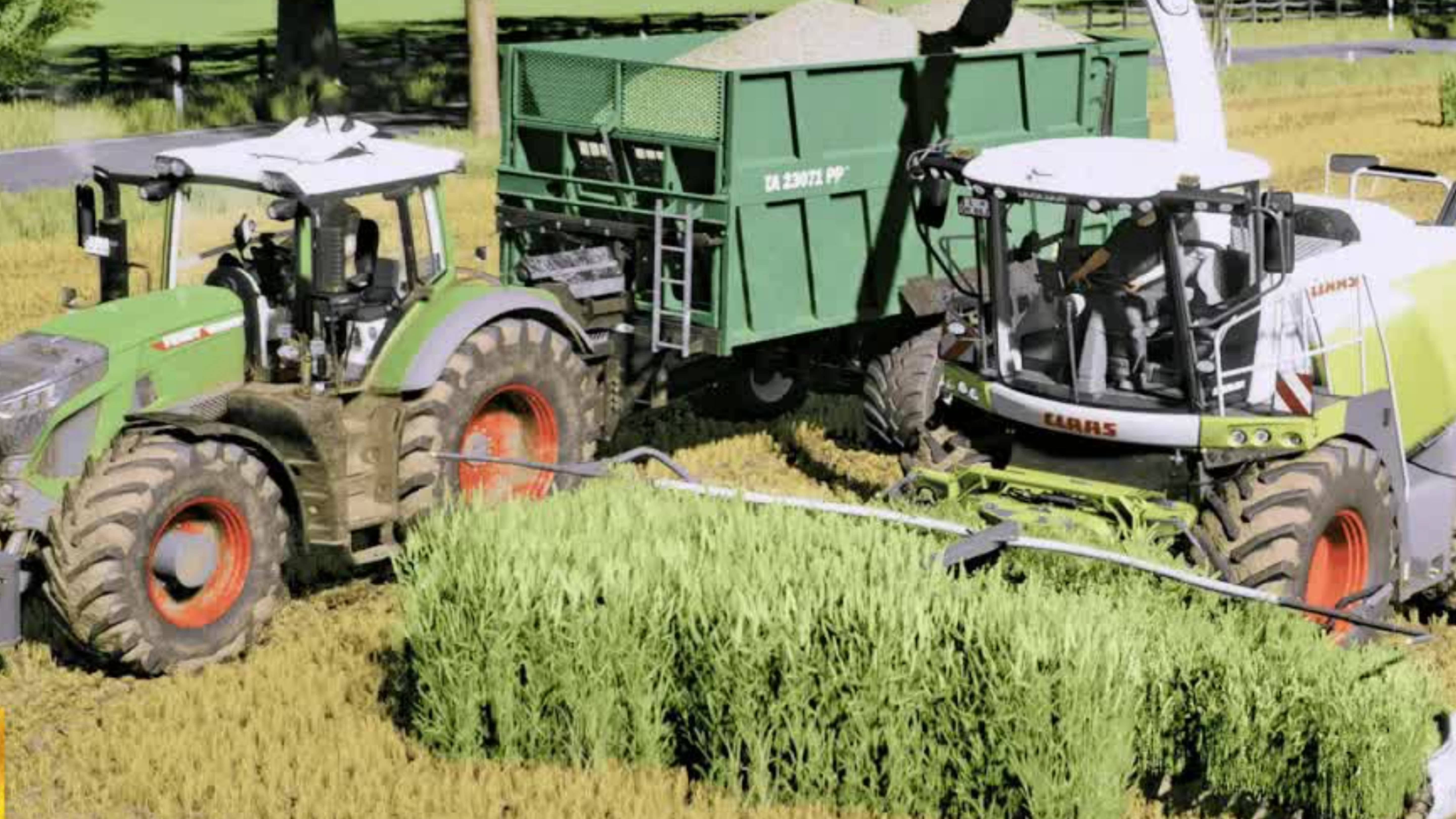 FS25 заготовка кормов смотреть онлайн