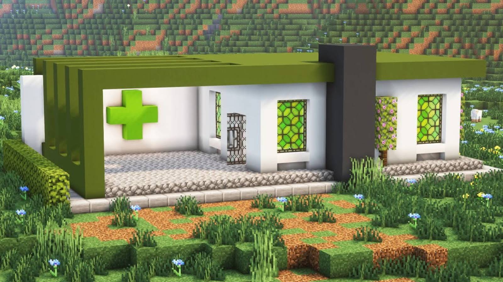 Аптека в майнкрафте.