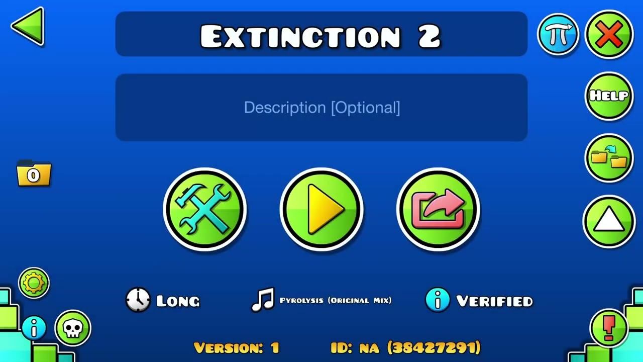 ДОЛГОЕ ПРОХОЖДЕНИЕ EXTINCTION - GEOMETRY DASH №14