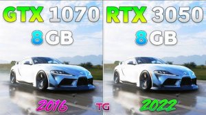 GTX 1070 vs RTX 3050 - Test in 10 Games