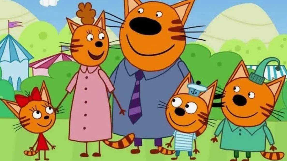 ТРИ КОТА - МУЛЬТИКИ ДЛЯ ДЕТЕЙ И МАЛЫШЕЙ - МУЛЬТФИЛЬМЫ ИГРА