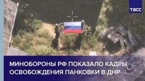 Минобороны РФ показало кадры освобождения Панковки в ДНР