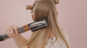How to create a sleek side part with the Dyson Airwrap™ multi-styler