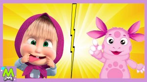 Маша и Медведь против Лунтика.Игры на Ловкость для Героев Мультиков.Кто Лучше и Быстрее