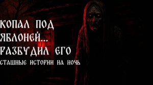 Я копал под яблоней… и разбудил его! Страшные Истории На Ночь