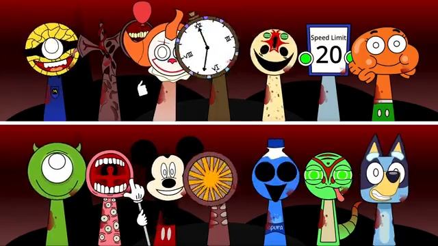 🎭 ВСЕ OC & BONUS Персонажи из Wenda Treatment | Полная коллекция Sprunki#sprunki #wendatreatment смотреть онлайн