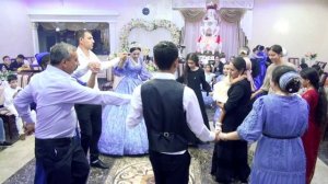 О Ваня о Бужо андя цэрэ ла боря Данила и Кристины (часть 2)Ставропольский  край.ст..Краснокамская