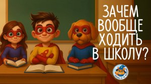 Зачем вообще ходить в школу? 🤔 | Сказки от Лу Кошкина