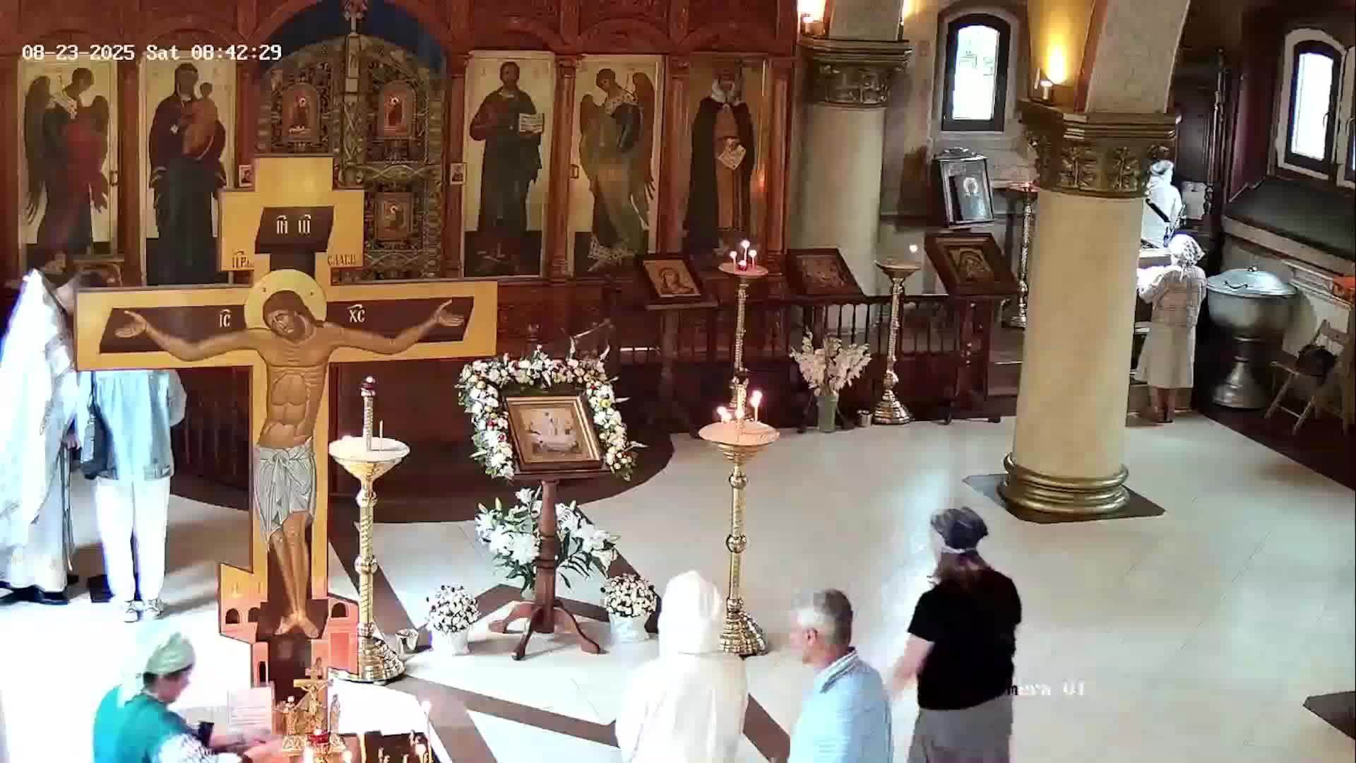 Литургия, заупокойная лития. 23.08.2025 в 9-00. смотреть онлайн