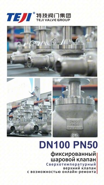 DN100-PN50 Криогенный шаровой клапан с верхним вводом-TEJI