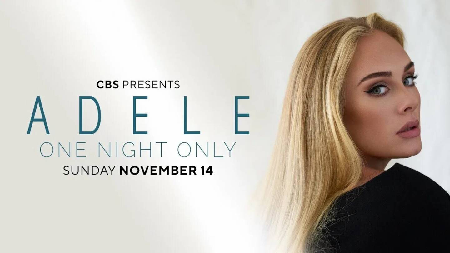 Adele — One Night Only with Adele. Полный концерт. CBS, Paramount+, 14.11.2021 смотреть онлайн