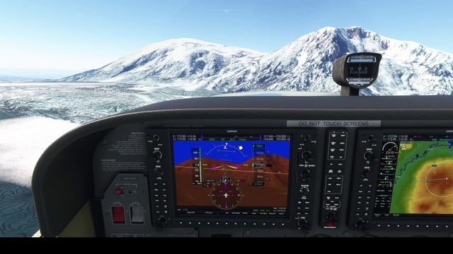 MSFS 2020 | Панорамный полет на Камчатке на Cessna 172