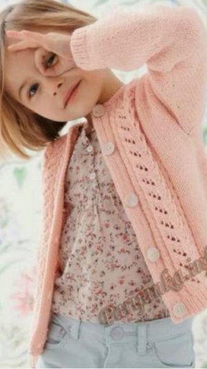 Жакет на девочку от 2-10 лет 3 часть