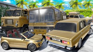 Угнал кучу золотых чит тачек и огромный монстр трак у мажора за 180 сек! Битва воров в ГТА 5 Онлайн