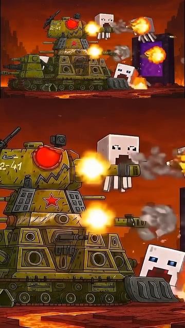 Я нашел КВ 44 Мультики про танки новые #танки_анимация #про_танки_мультики смотреть онлайн