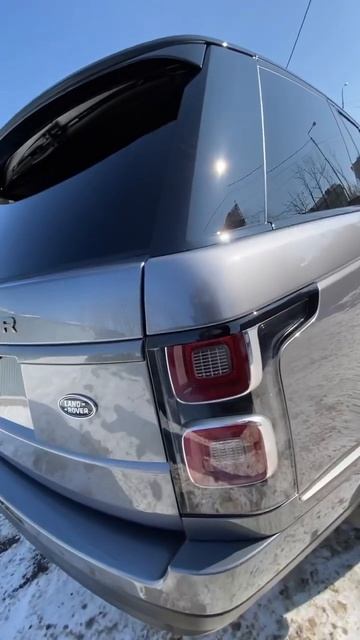 2 Range Rover после оклейки пленкой вкруг