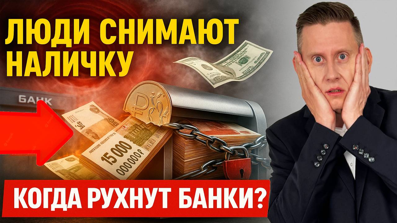 ЦБ НАПЕЧАТАЕТ 15 ТРЛН.₽. МЕССЕНДЖЕР MAX ОБНУЛИТ НАШИ ДЕНЬГИ. КРАХ БАНКОВ БЛИЗКО смотреть онлайн